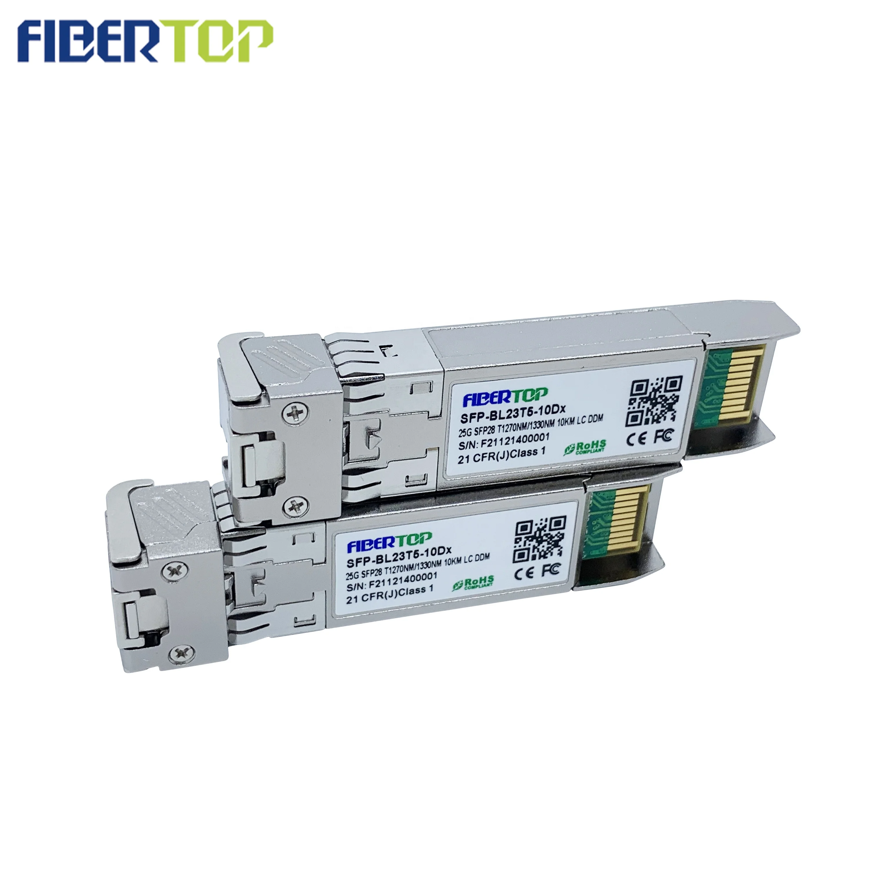 FIBERTOP-Módulo bidi sfp tipo wdm, transceptor óptico de 25g, reparación de módulo bidi sfp28