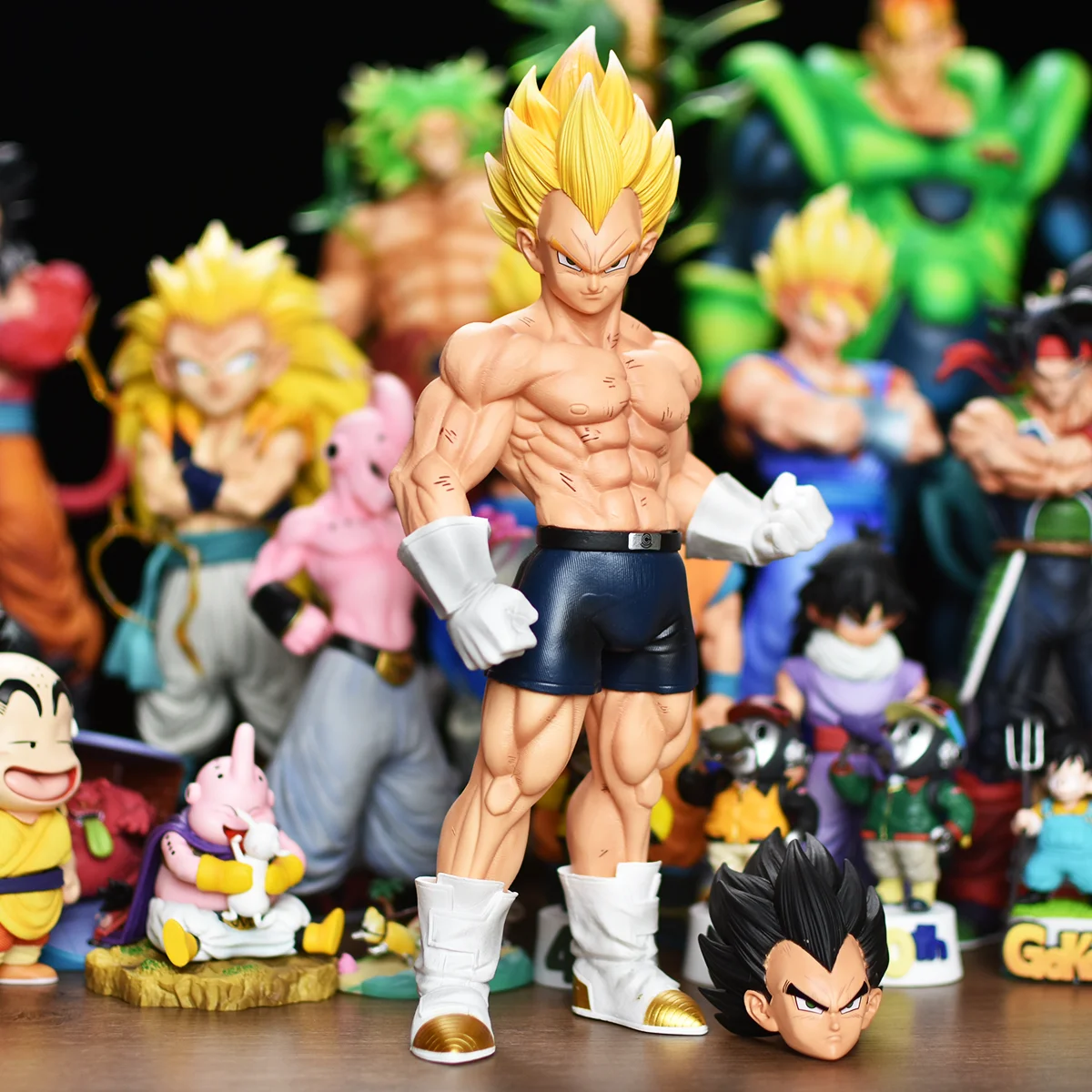 

28,5 см/11,2 дюйма аниме Dragon Ball Z Vegeta фигурка ZL Vegeta фигурка Коллекционная статуя модель игрушка в подарок