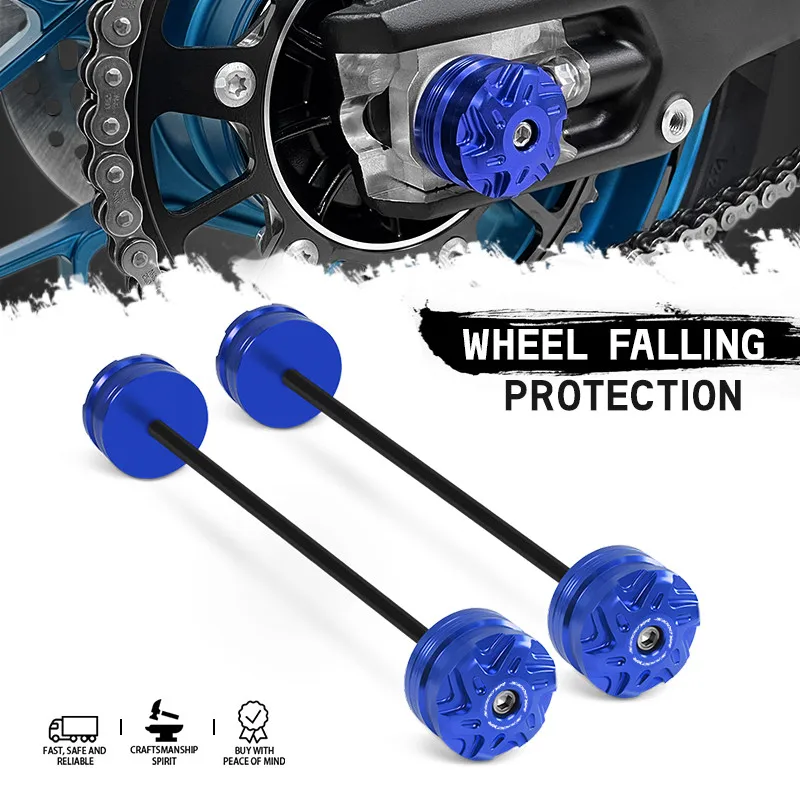 

Motorcycle Accessories Front & Rear Axle Fork Crash Sliders Wheel Falling Protector Pad For S1000XR s1000xr S 1000XR 2015-2026