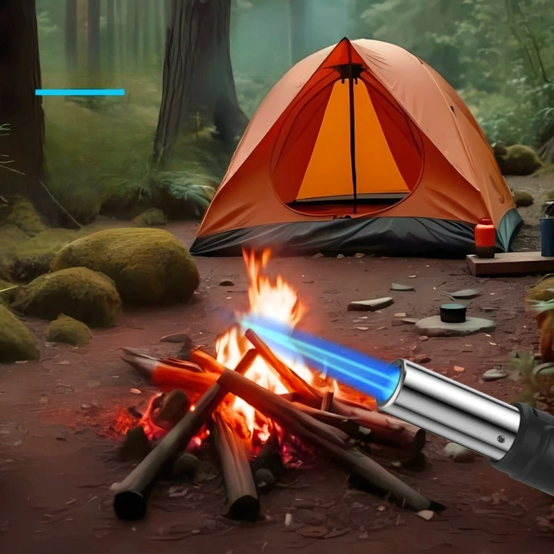 

1300°C High-Temperature Flamethrower for Moxibustion and Cigars, Portable Outdoor Camping and Barbecue Lighter