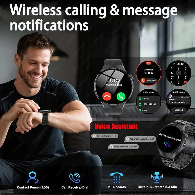 Nowy smartwatch męski z dużym – Outdoor Lighting Ip Rating recenzja i cena
