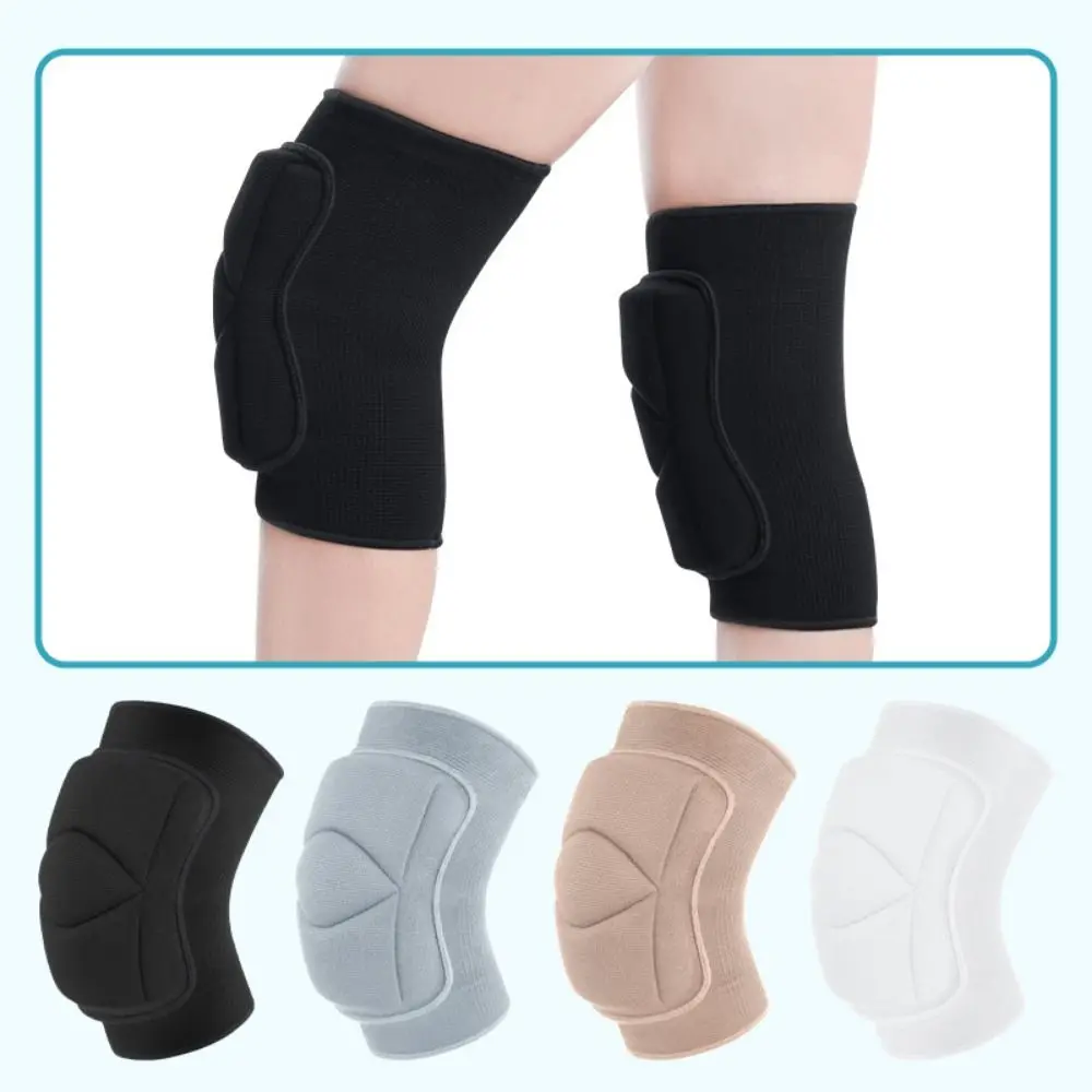 Sports Knee Pads Sponge Support for Dancing Elbow Elastic Knees Protector Workout Training Roller Skating Protective Compression