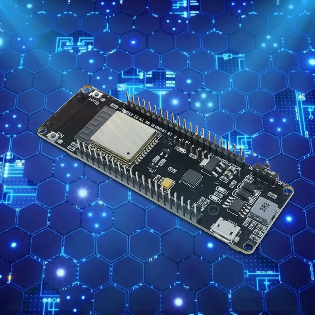 

0.96 Inch Esp32 Wifi Module Oled Development Cp2102 With 18650 Battery Cover Battery Board 2.4 Ghz Dual-Mode Chips Dropshipping