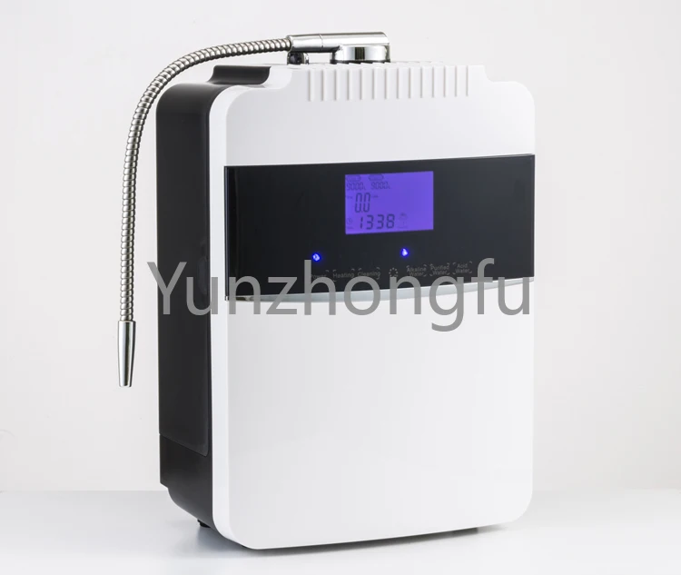 Alkaline and Acidic Water Ionizer Purifier with 8 Large Size Plates