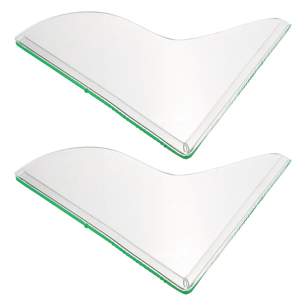 

1Pair Acrylic Bathtub Splash Guard Transparent Splashproof Shower Water Blocker Bathroom Sink Splash Protector