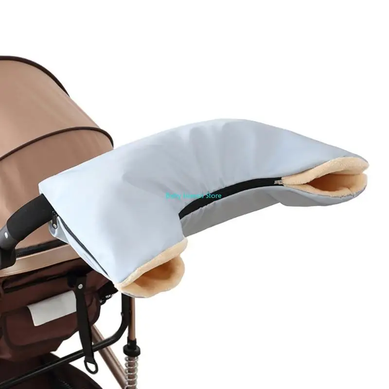 

K92D Waterproof Stroller Hand Gloves Warm Gloves Essential for Cold Weather Outings