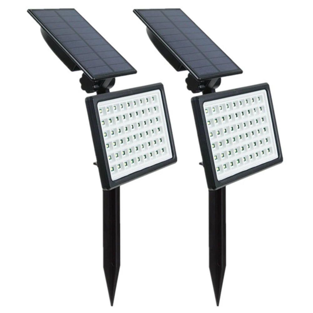 Outdoor Solar Light Lamp Adjustable Solar Spotlight Solar Garden Decoration Light Solar Wall Light for Garden 3000K