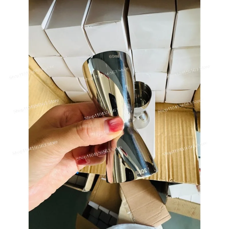 Stainless steel wine measuring device, 30 * 45ml and 30 * 60ml