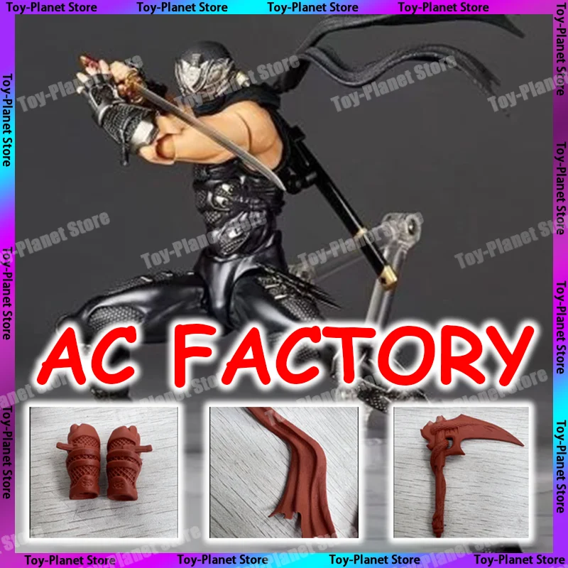 

New AC Factory Revoltech 1/12 Amazing Yamaguchi Ryu Hayabusa Ninja Gaiden Action Anime Figures Collection Ko Model Custom Toy