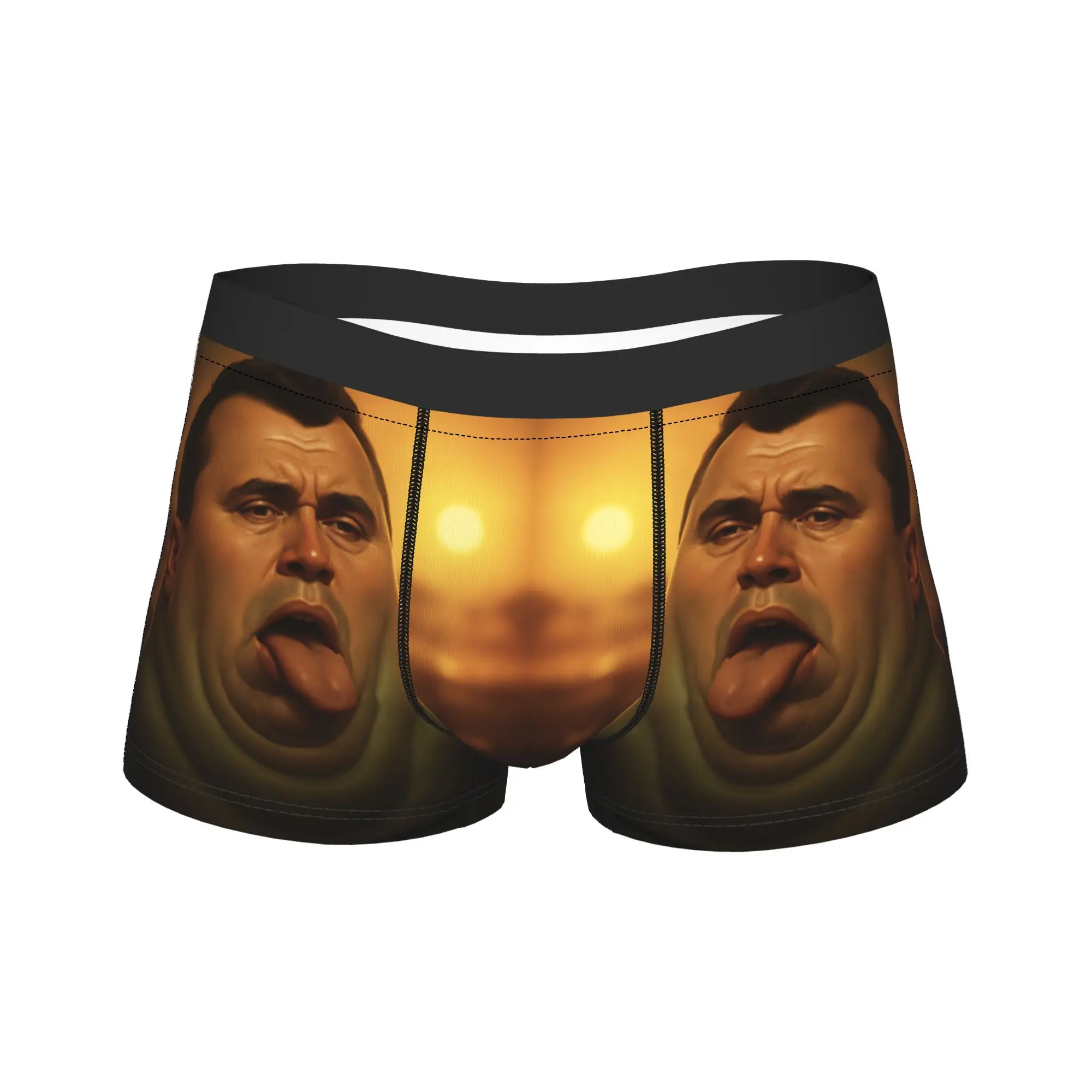 Charlie Kirk Underwear  Men's Panties Custom Sexy Soft Trunk Trenky Shorts Briefs Plus Size 2XL