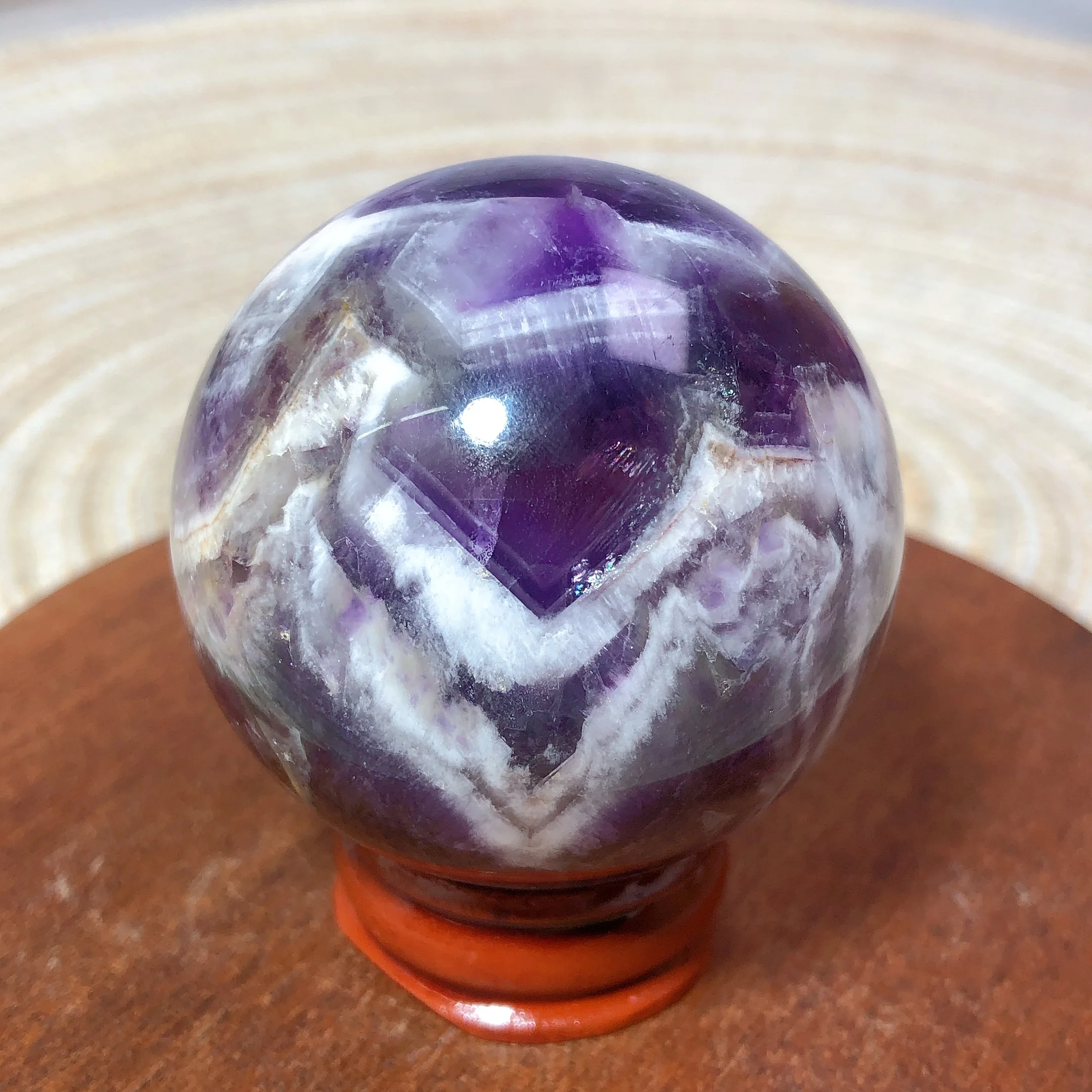 Natural Crystals Dream Amethyst Sphere Polished Reiki High Quality Ore Mineral Home Decorations Ornament Room Decor Gifts