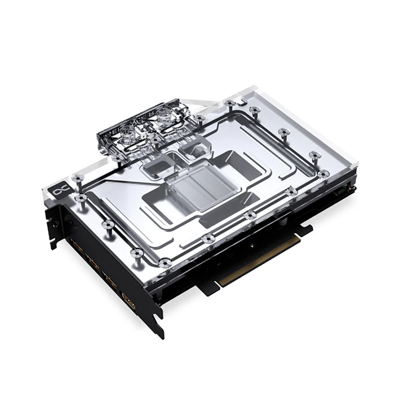 Alphacool Eisblock 오로라 아크릴 워터 블록, Nvidia Geforce RTX 4090 (AIC 에디션) 호환, 레퍼런스 디자인 쿨러, 재고 있음