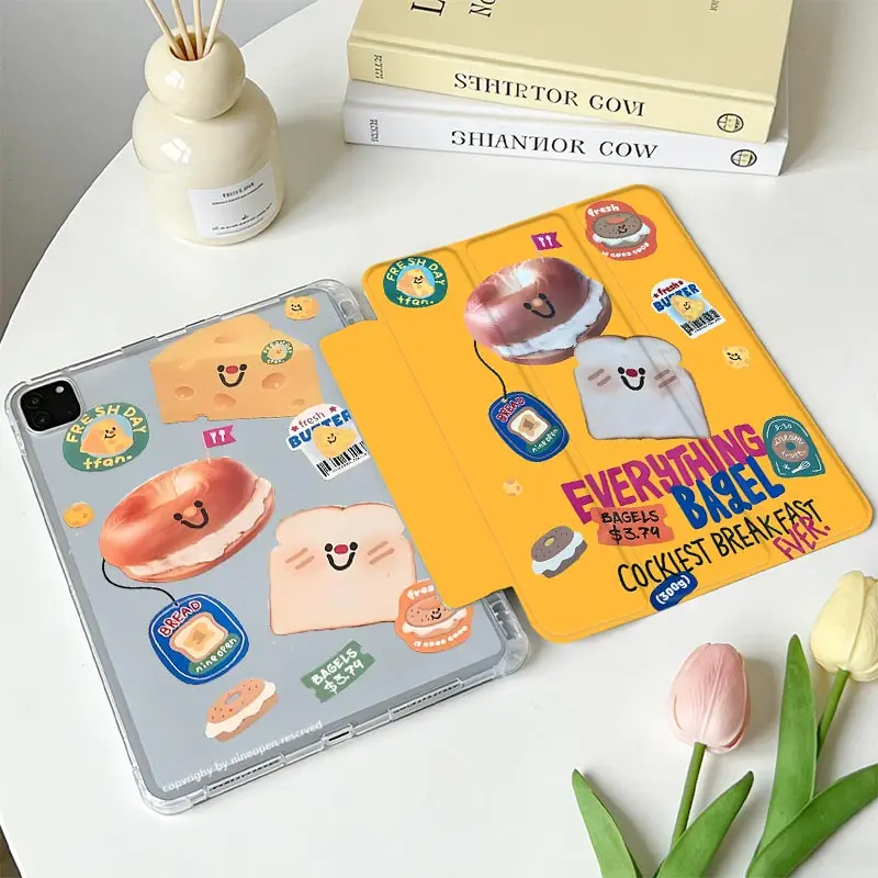 TPU Bumper Tri‑Fold Protective Tablet Case For Xiaomi Pad 5/5Pro 6/6Pro 11 inch Xiaomi Pad 7/7Pro 8/8Pro 11.2 Redmi Pad SE 11