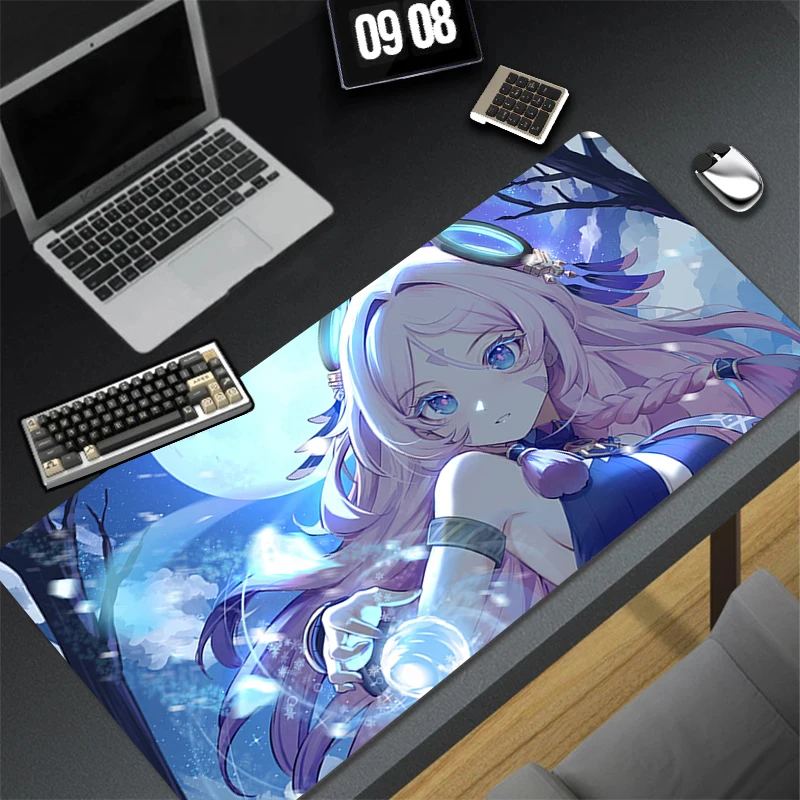 

Computer Gaming Accessories HD Mousepad Office PC Mouse Pad Keyboard Pad G-genshin Impact Citlali Desk Decoracion Anime Desk Mat