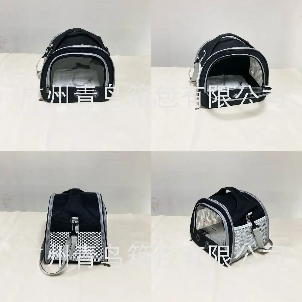 

Портативная складная дышащая сумка-переноска для хомяков, безопасная сумка-мешок на молнии для мелких животных, для прогулок и путешествий