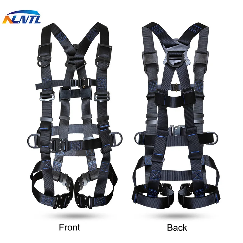 Aerial Work Safety Belt High-altitude  Rock Climbing Outdoor Expand Training Full Body Harness Protective Supplies Construction