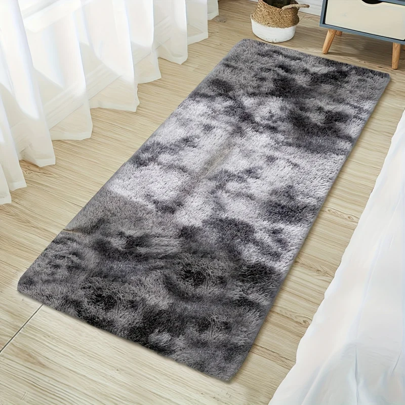 

VIKAMA Soft Fuzzy Long Strip Carpet - Plush And Slip-Resistant Bedroom Side Rug - Children'S Room Floor Mat - Home Decoration