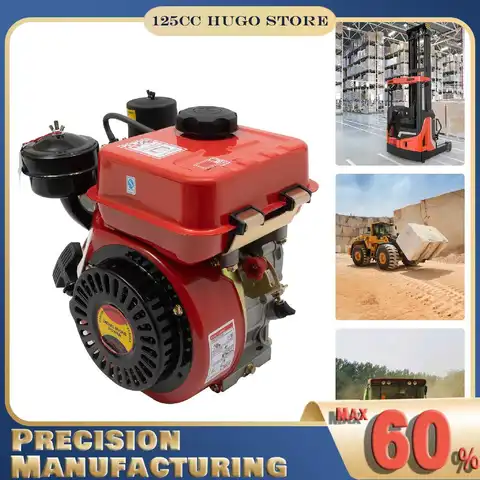 Motore diesel a 4 tempi da 2,2KW Capacità del serbatoio del carburante da 3,5 litri Avviamento a strappo manuale Motore diesel Forte unità di potenza diesel