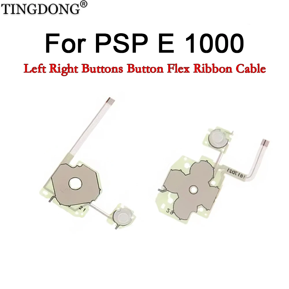 Right Button Flex Ribbon Left Conductive Film Flex Cable For PSP E1000 D-Pad Keyboard Cable