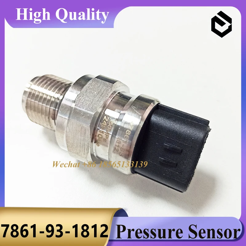 7861-93-1812 7861931812  Pressure Sensor for PC200-8 PC210-8 PC220-8 PC240-8 PC300-8 Excavator Parts