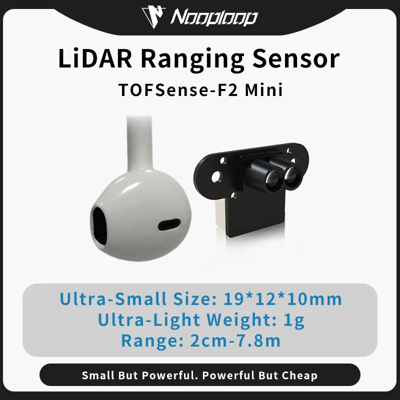 TOFSense-F2 Mini LiDAR Ranging Sensor 7.8m Range Finder Laser Radar Module Avoidance UART IIC Serial Port STM32 APM/Pixhawk