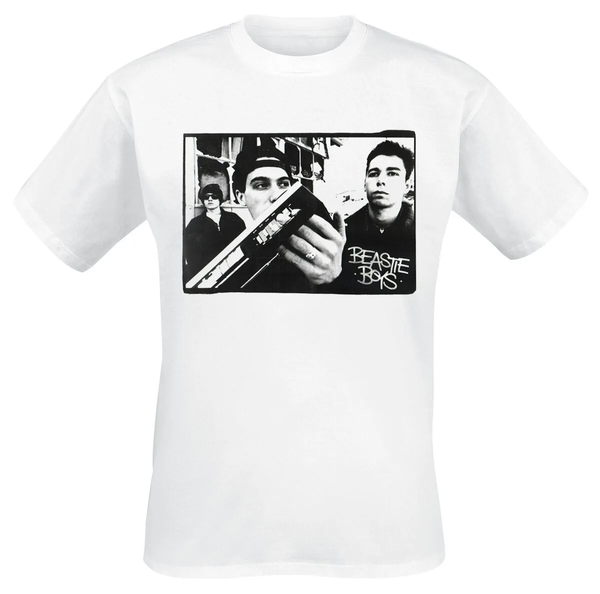 Unisex Cotton T-shirt Beastie Boys Check Your Head Retro Hip Hop Band Graphic Tee Casual Streetwear