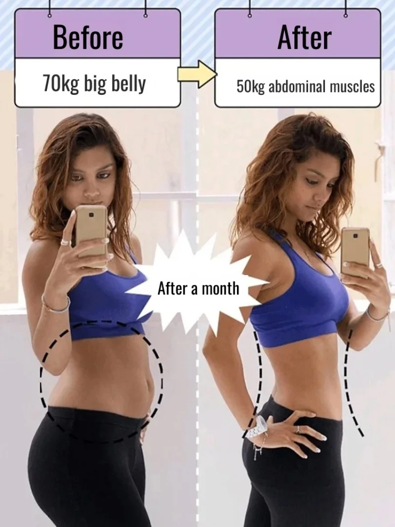 مدلك عضلات الخصر كسول ، مسدس لفافة حرق الدهون ، آلة اهتزاز ، مدلك هزاز ، حلقة اليوغا