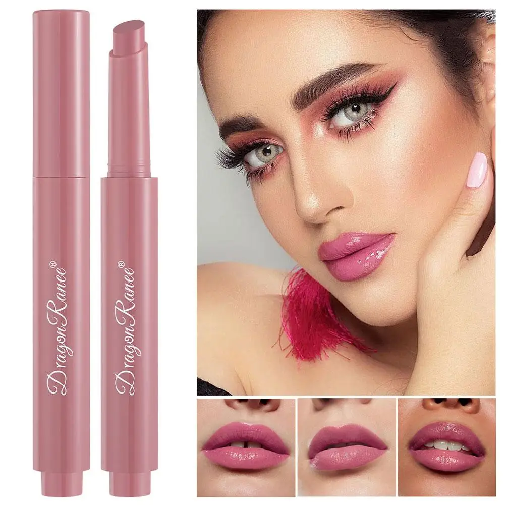 Jelly Lipstick Push-Button Tools, Waterproof, Long Lasting, Nude Stick Pen, Teinte Beauty, 03/Makeup, G3U7