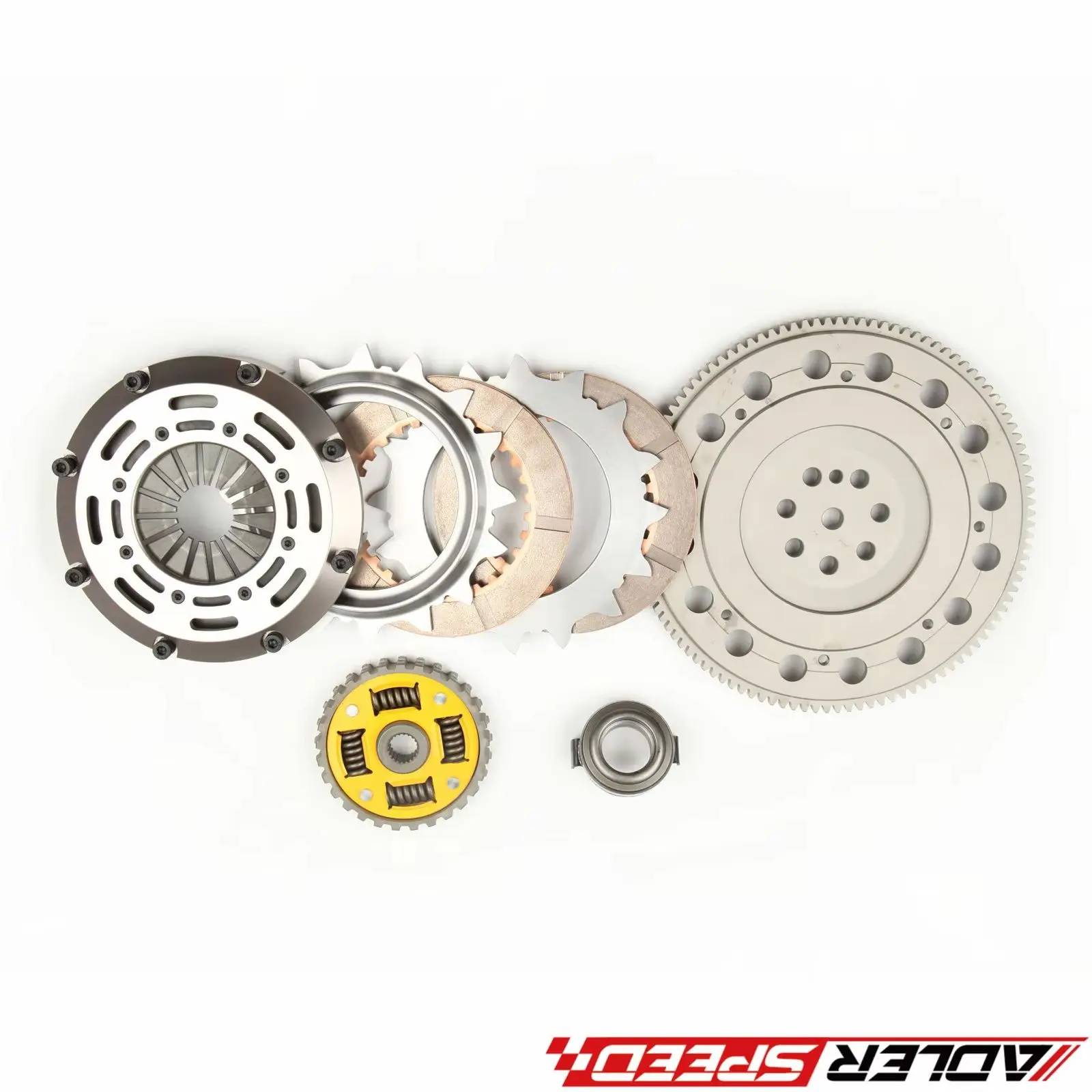 

Комплект двухдискового сцепления S+ ADLERSPEED для Mitsubishi Eclipse GST Eagle Talon TSi FWD 92-99 Street Racing, средний вес