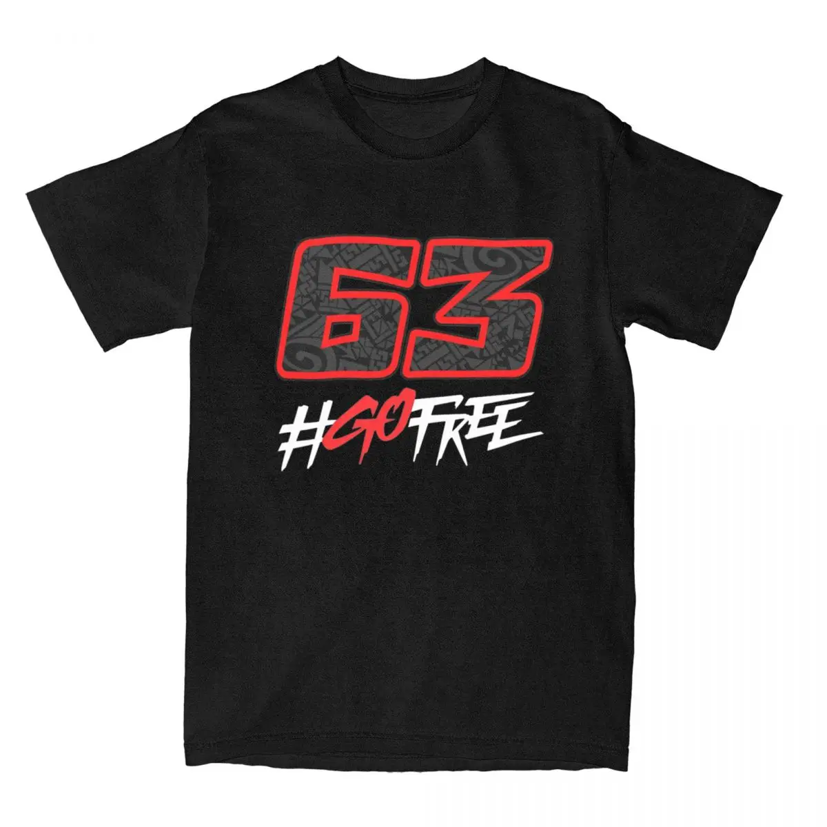 

Rider Pecco Bagnaia 63 T-Shirt Summer Streetwear T-Shirts Cotton Harajuku Tee Shirt for Man Short-Sleeve Print Tees