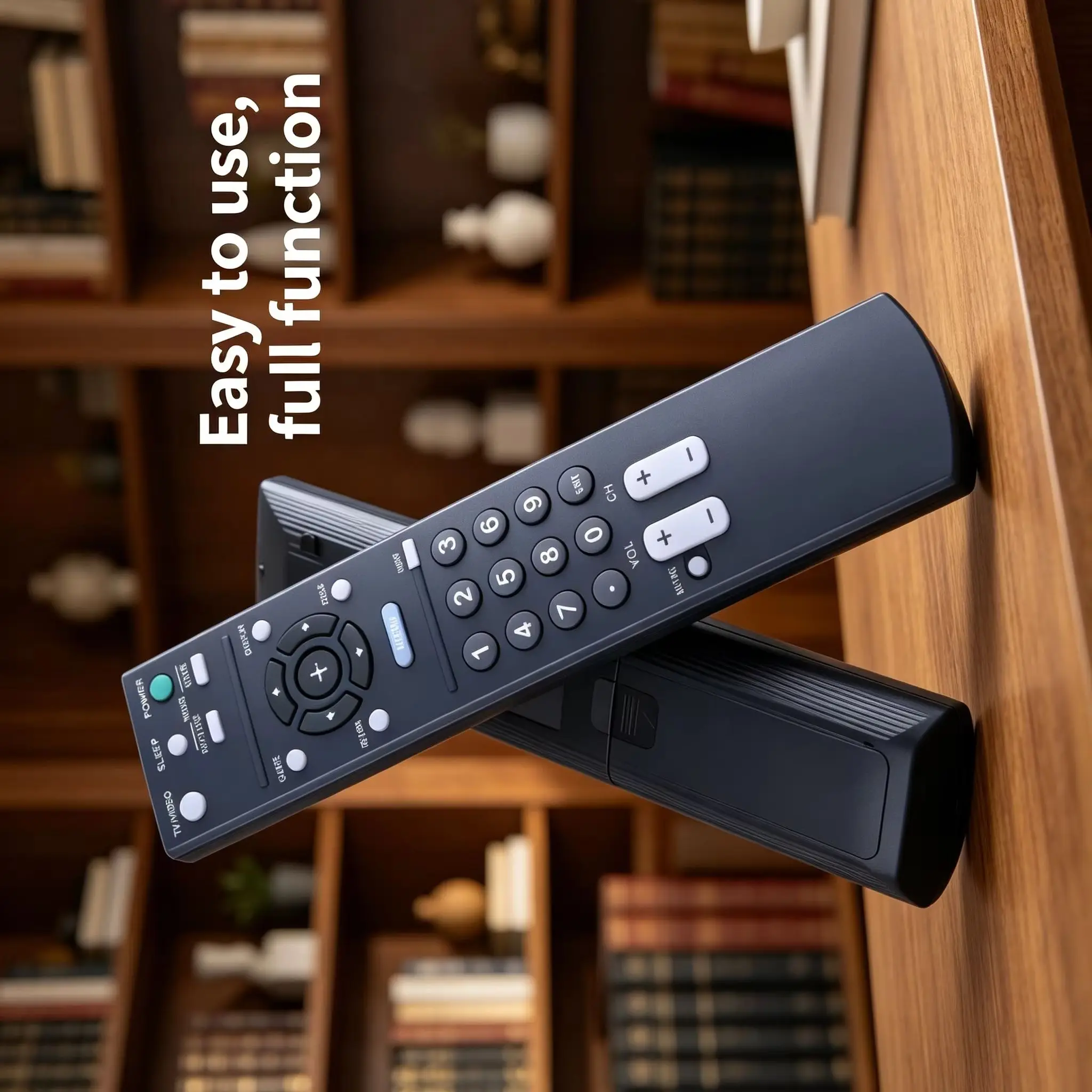 RM-YD021 Portable Spare TV Remote, Compatible with RM-YD022 RM-YD023 RM-YD024 Sony TVs | Compact & Handy for Home & Travel