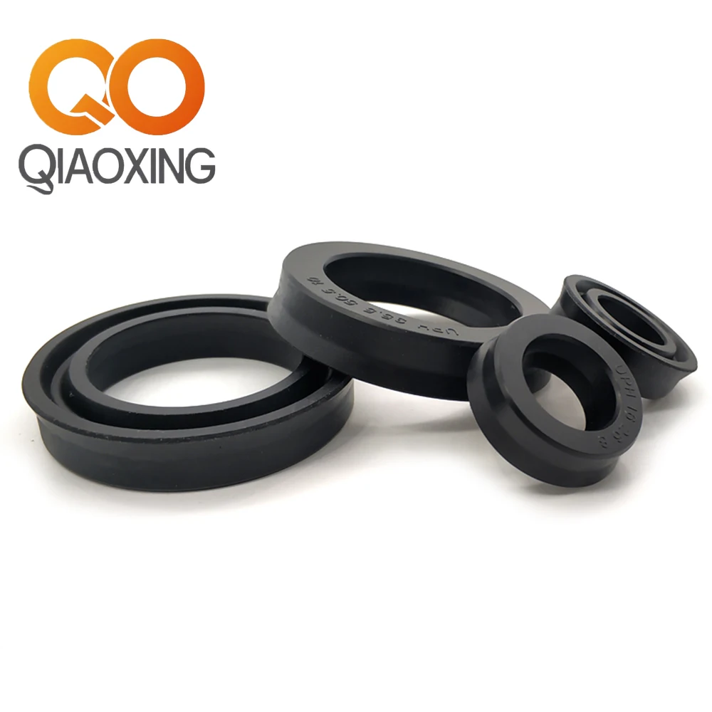 

1PCS UPH Piston & Rod Seals | ID 160~290mm | -25°C~100°C High Pressure NBR Oil Resistant Hydraulic Oil Seals for Cylinders