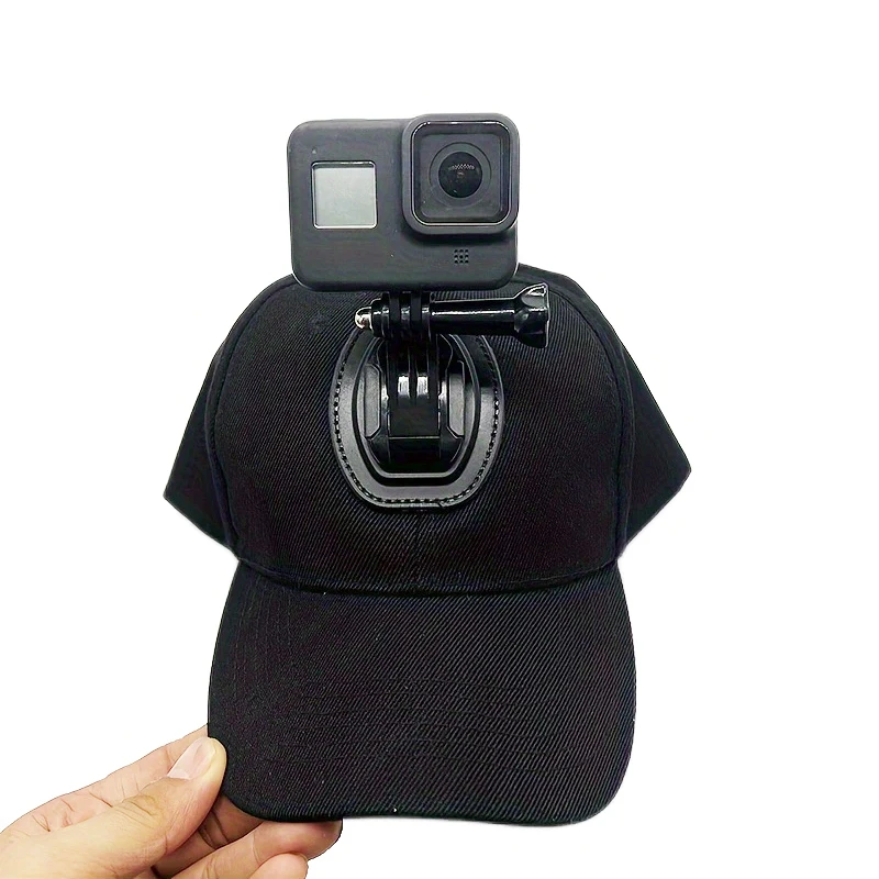 Czapka bejsbolówka uchwyt mocujący dla GoPro Hero 12 11 10 9 8 7 6 5 DJI Osmo Action Akaso akcesoria kamera sportowa SJCAM