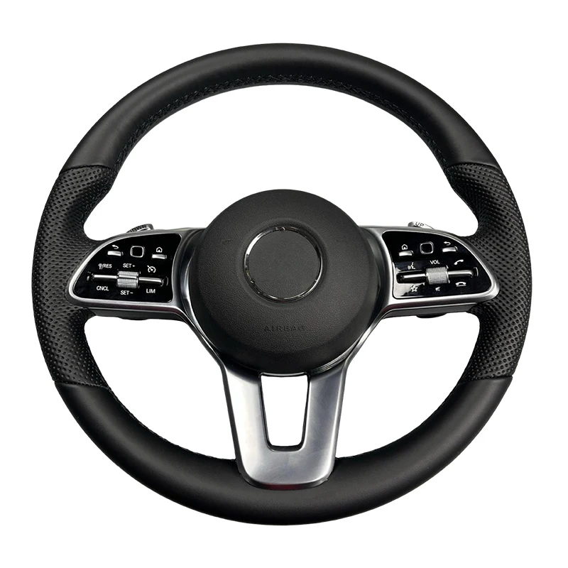 

Automotive Leather Steering Wheel for Mercedes Benz Amgs S300 S320 S500 G500 G55 G350 W205 W204 E200 Steering Wheel