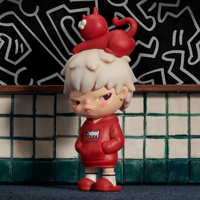 

Аутентичная фигурка Хироно × Кита Хаин с подвесной картой POPMART, модный декоративный коллекционный подарок, прекрасная неспокойная игрушка