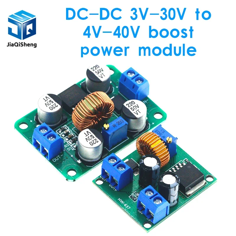 LM2587 DC-DC 3V-30V To 4V-40V Step Up Power Supply Module Adjustable 5A Boost Converter Voltage Regulator Board For Arduino 5V