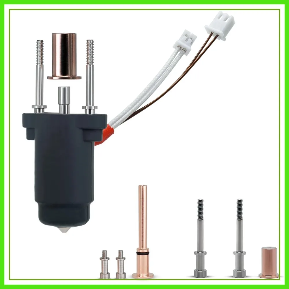 

High Flow 3D Printer Hotend Upgrade for Creality K1/K1 Max/K1C/K1 SE - Leakproof Nozzle, Cold Change, All Metal