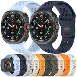 Cinturino sportivo in Silicone per Samsung Galaxy Watch cinturino Ultra 47mm cinturino cinturino per orologio Samsung Ultra accessori