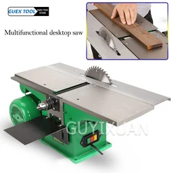 3 In 1 Electric Planer Multi-function Woodworking Table Planing Small Table Saw Table Drill Body Cutting Machine Planer