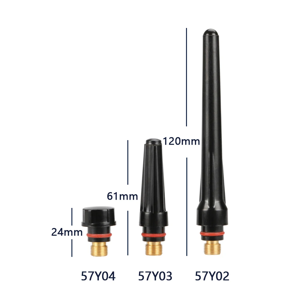 Testa della torcia per saldatura TIG WP17 WP18 WP26 raccordi ad arco di argon Lente del gas Ugello a tazza di vetro per accessori per torcia