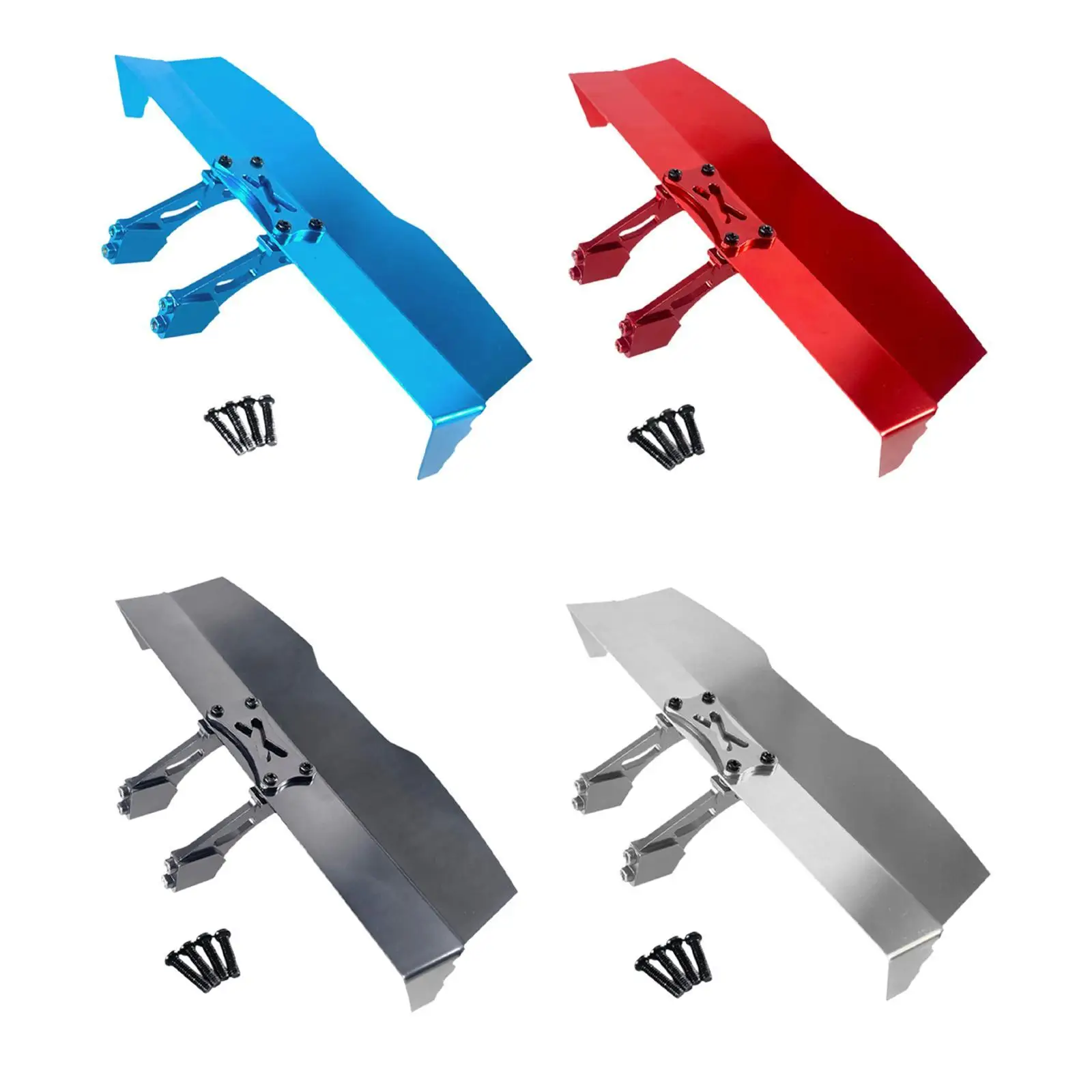 RC Car Accessories Professional Precision Craftsmanship Easy to Use Multifunctional Racing Car Tail Wing RC Car Upgrade Kit