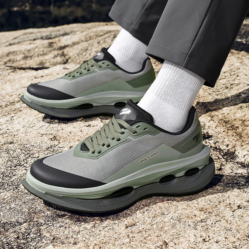 

Breathable sports shoes - Men's durable outdoor hiking shoes with thick soles casual and anti-slip for mountain climbing