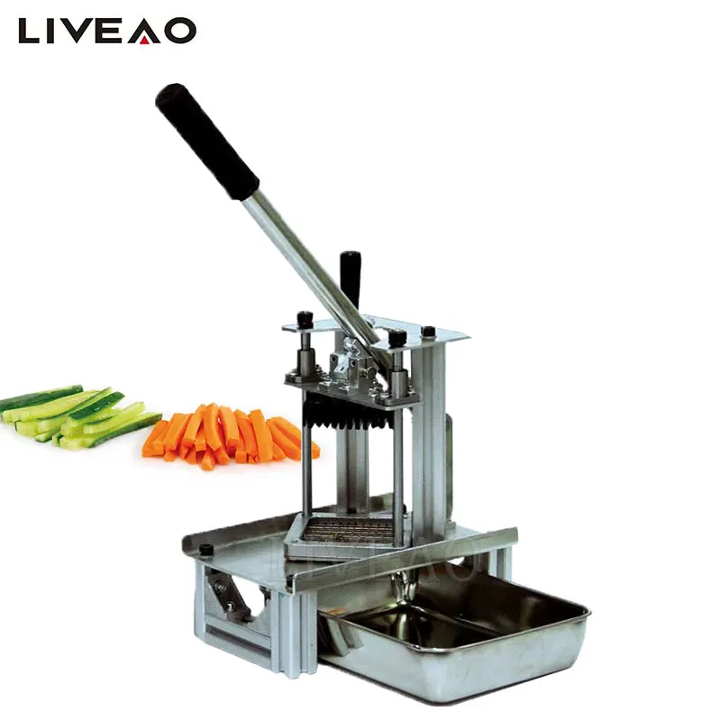 

Stainless Steel Vegetables Slicer French Fry Potato Strip Cutter Commercial