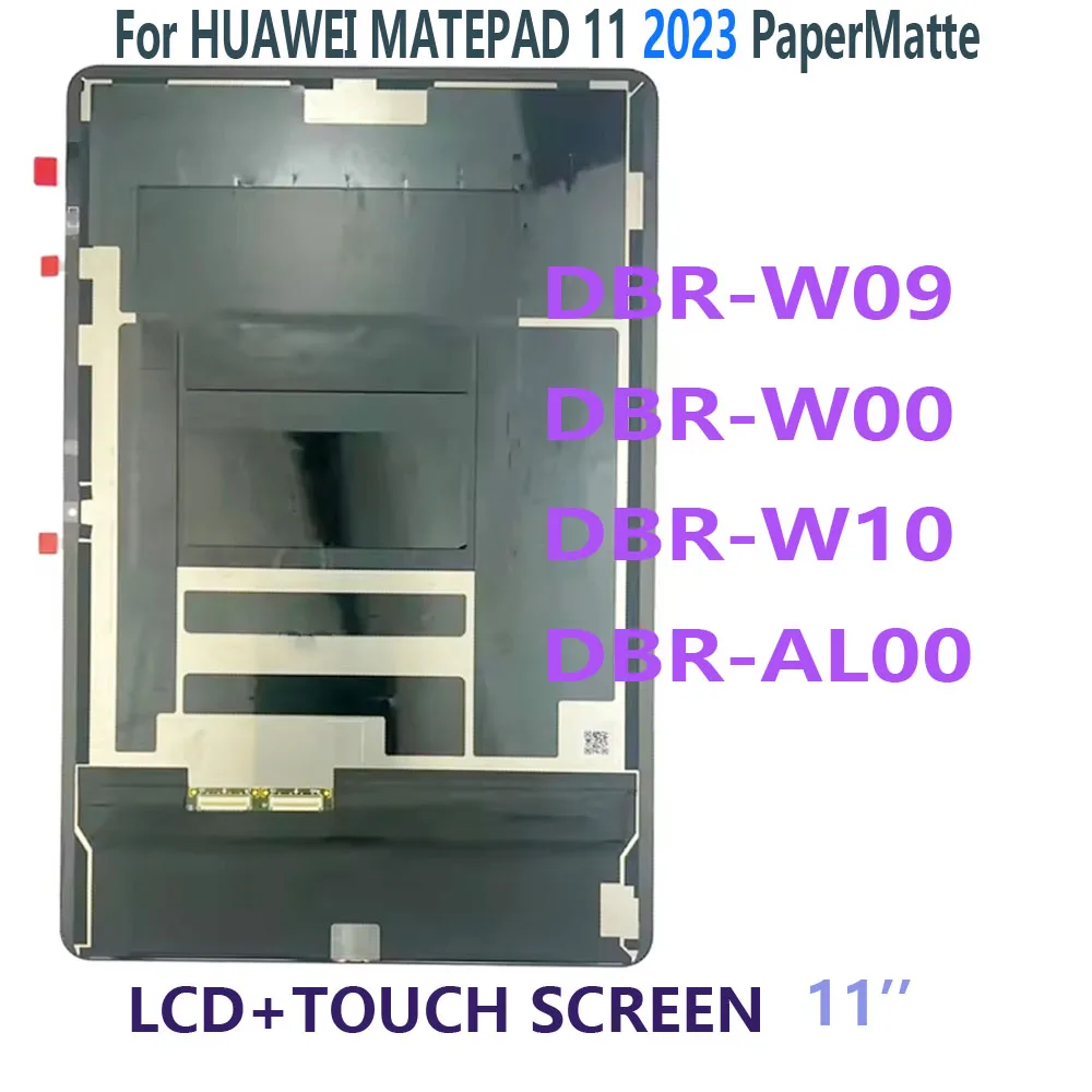 Test Original For HUAWEI MATEPAD 11 2023 PaperMatte DBR-W09 DBR-W00 DBR-W10 DBR-AL00 LCD Display Touch Screen Digitizer Assembly