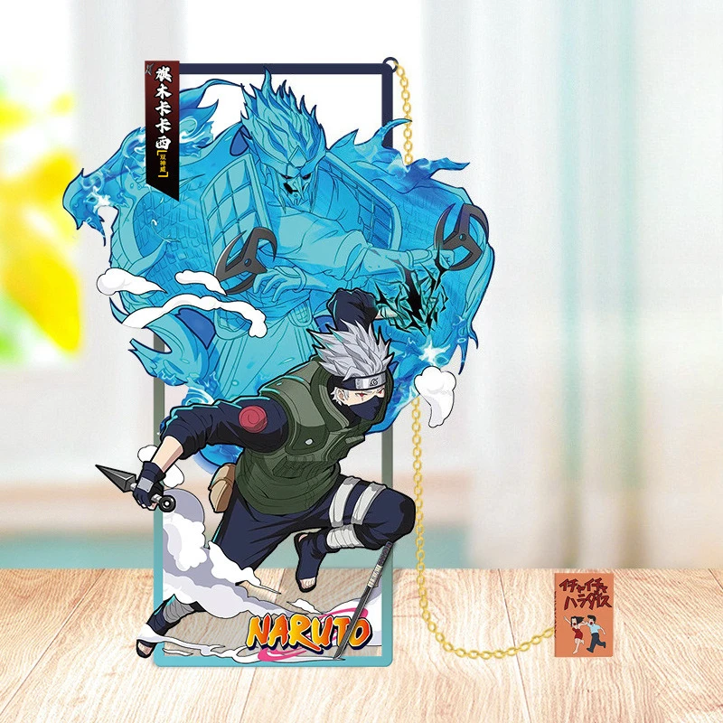 ناروتو أنيمي الإشارات المرجعية المعدنية لهواة جمع شخصية أنيقة المرجعية الجديدة #2