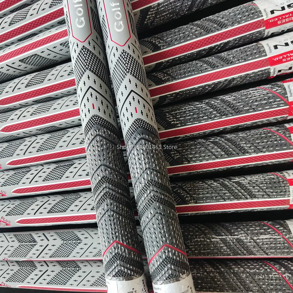 Mc Plus 4 골프 아이언 그립, 중형 표준, 그레이 골프채 그립, 탄소 면사 다리미 및 우드 그립, 로트당 13 개, 로트당 10 개, 신제품 