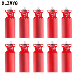 10pcs DC 3V-5V Rain Water Level Sensor Module Detection Liquid Surface Depth Height for Arduino DIY Electronic Sensors Board