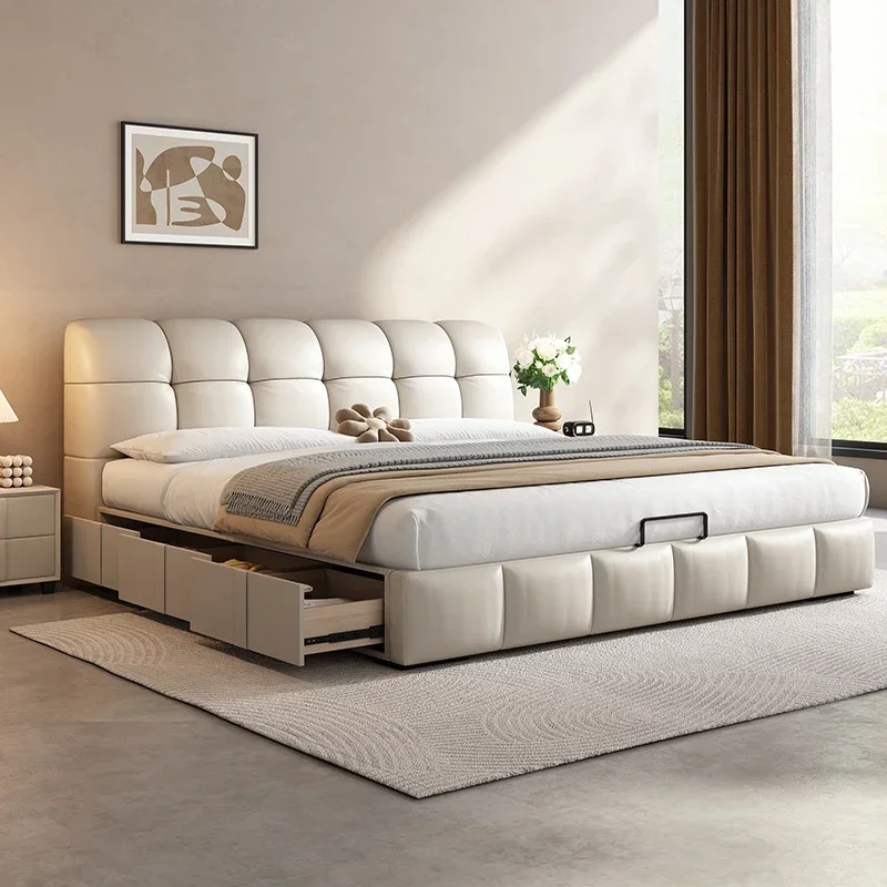 

Modern Storage Space Bed Frame Sale Design Adult Bedroom king Bed Frame Twin Headboards Luxury Mobili Per La Casa Home Furniture