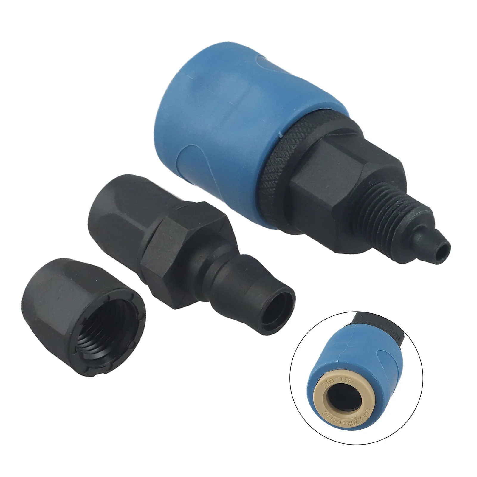 Pneumatic Quick Connectors C-Type Quick Connectors For Home Workshop Efficient Airflow Quick Connection Reliable Performance