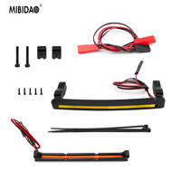 MIBIDAO Headlight & Taillight Front and Rear Lights LED Lamp For 1/14 Mojave GROM Mega 380 RC Car Upgrade Parts